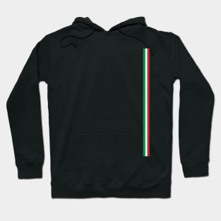 Minimalist Italian Flag Hoodie